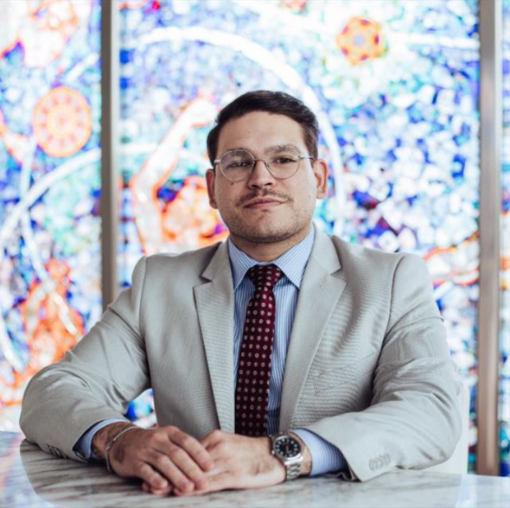 Lucas Urbina, fundador de Vértice